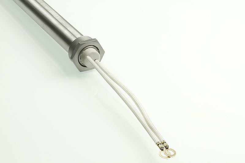 Anschlussvariante A - Messing- oder Edelstahlgewinde, Anschluss 1.000 mm glasseidenisoliert - Schutzart IP00