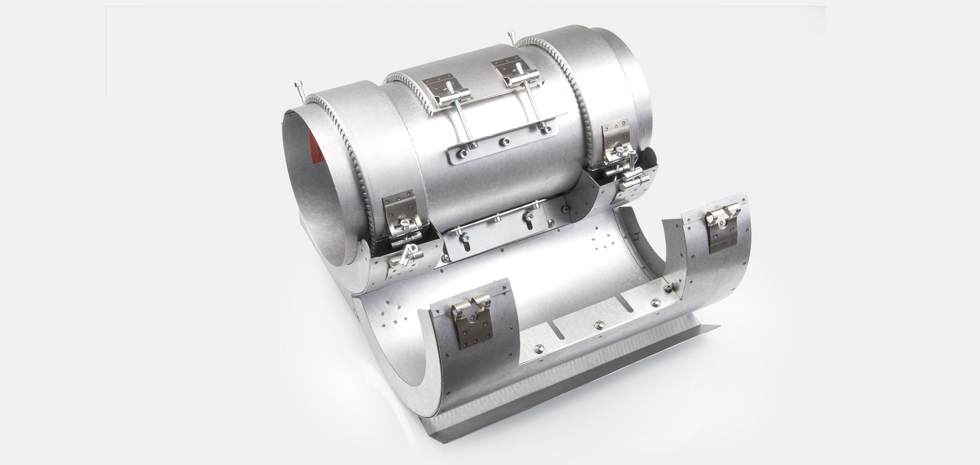 Heiz-Kühl-Kombination, für Temperaturen bis 400°C, Extrusion, Sprizguss, PVC, Recyclinganlagen, Gebläse, Luftkühlung, zusätzliche Isolationseinlage, keramikisoliert