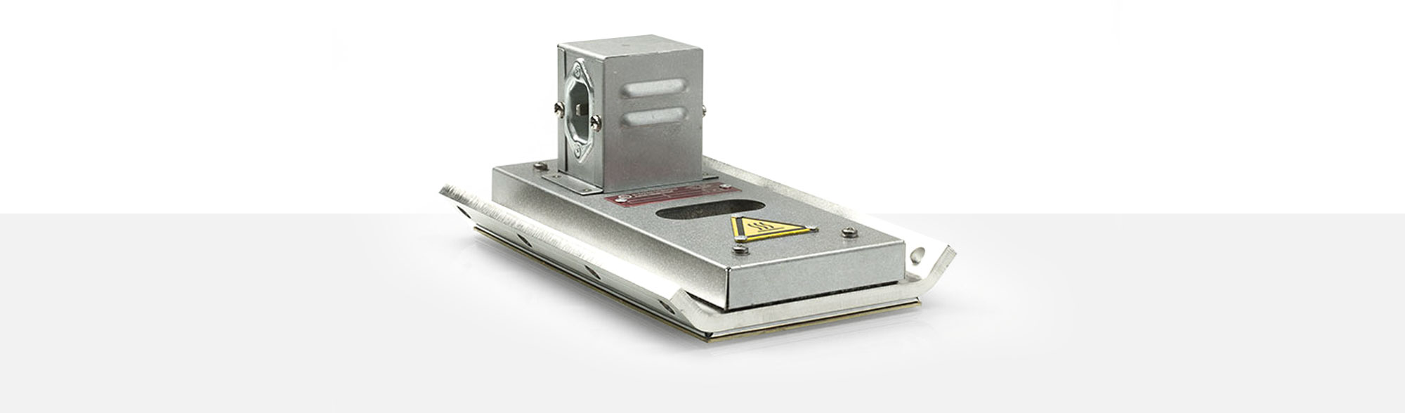 Werkzeugbeheizung, Flachheizung, Rahmenheizung, für Temperaturen bis 280°C, Extrusion, Spritzguss, Kunststofftechnik, Bohrungen, Aussparungen, Wärmefühlerhalterung, glimmerisoliert