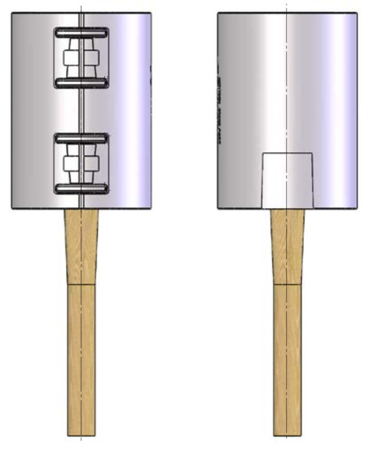 Abb. 12 RPI axial mit Abdeckblech